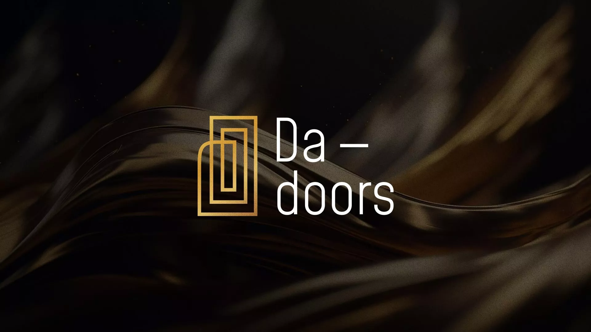 Разработка логотипа для компании «DA-DOORS» в Тихорецке